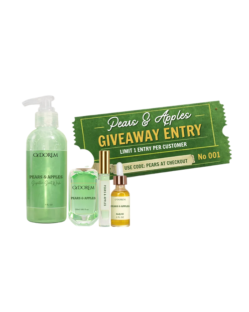 (ONLY GET 1) Pears & Apples Giveaway Entry 🍐🍎