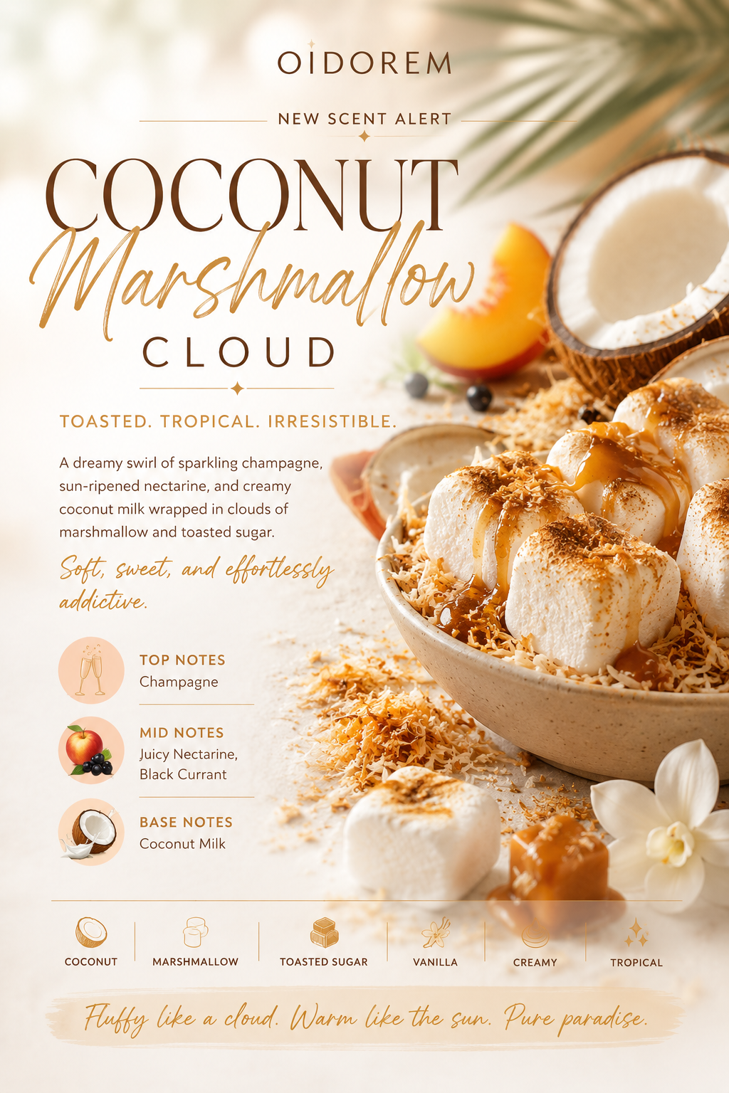 Coconut Marshmallow Cloud